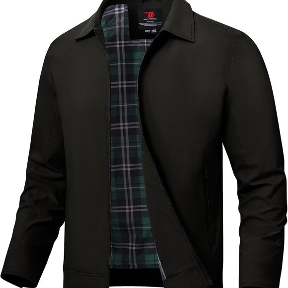 Men's X-Large Casual Windbreaker - Stylish Lightweight Jacket for Fall/Spring - Picture 1 of 6